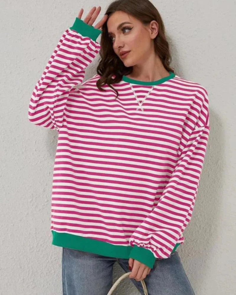 Cosima — Oversized Striped Jumper
