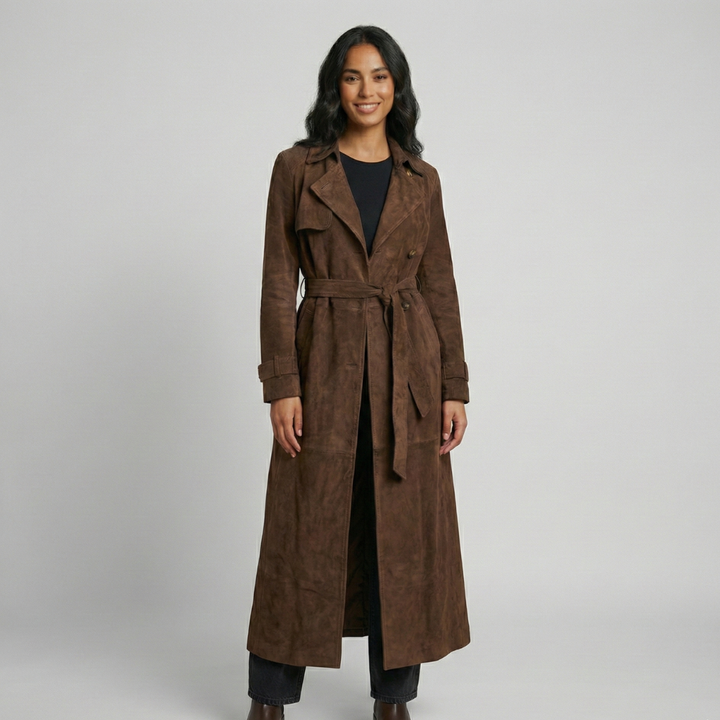 Audrey — Belted Trench Coat