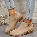 Fenella — Women's Pointed-Toe Block-Heel Ankle Boots