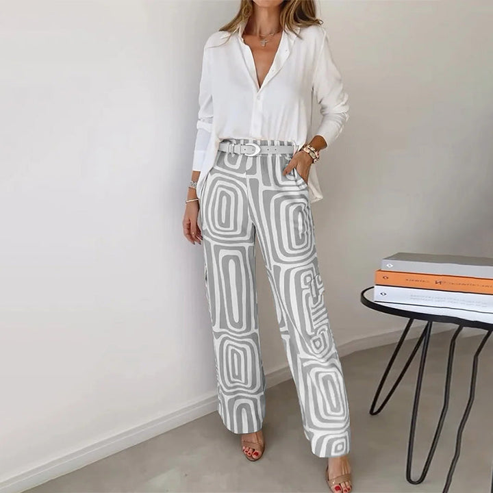 Marlowe — Shirt &amp; Trouser Two-Piece Set