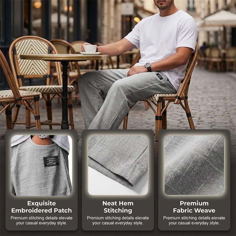 Tucker — Casual Straight-Leg Trousers