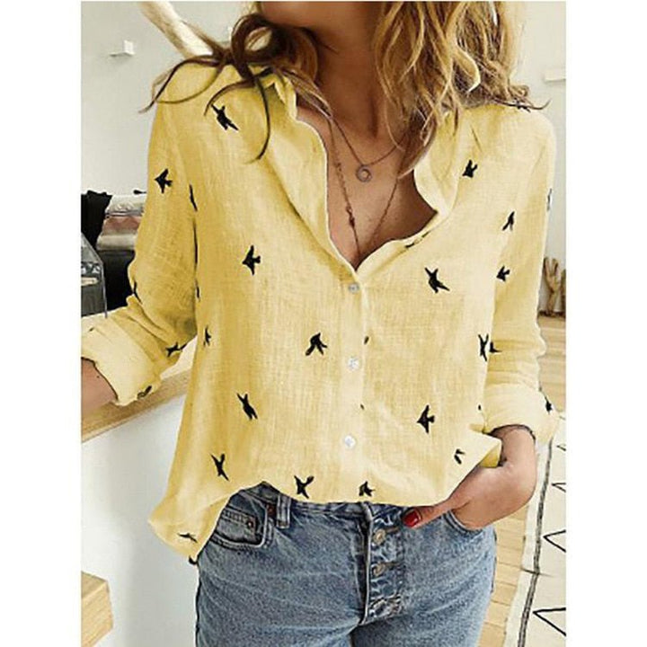 Beatrix — Linen Blouse