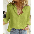 Beatrix — Linen Blouse