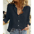 Beatrix — Linen Blouse
