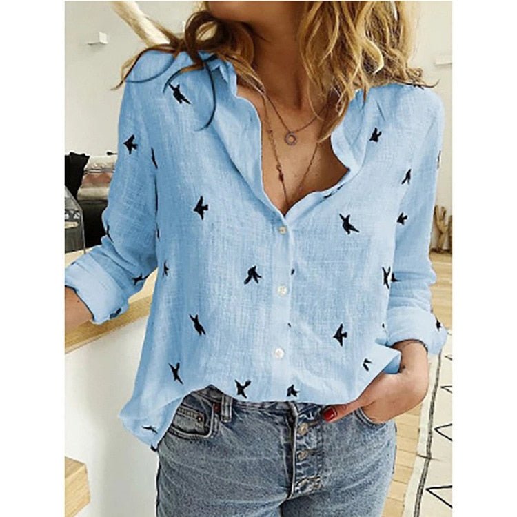 Beatrix — Linen Blouse