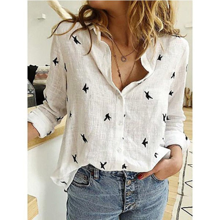 Beatrix — Linen Blouse