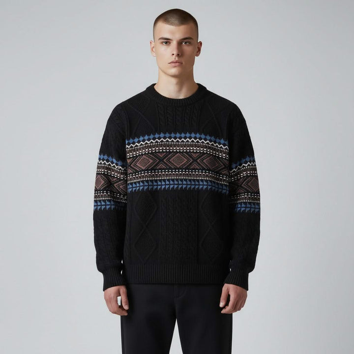 Jonah — Nordic Cable-Knit Sweater