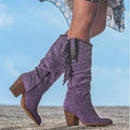 Odalys — Women's Fringe Western Boots