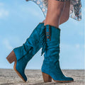 Odalys — Women's Fringe Western Boots