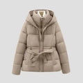 Bettine — Women's Belted Hooded Puffer Coat