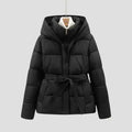 Rosalie — Women's Belted Hooded Puffer Coat