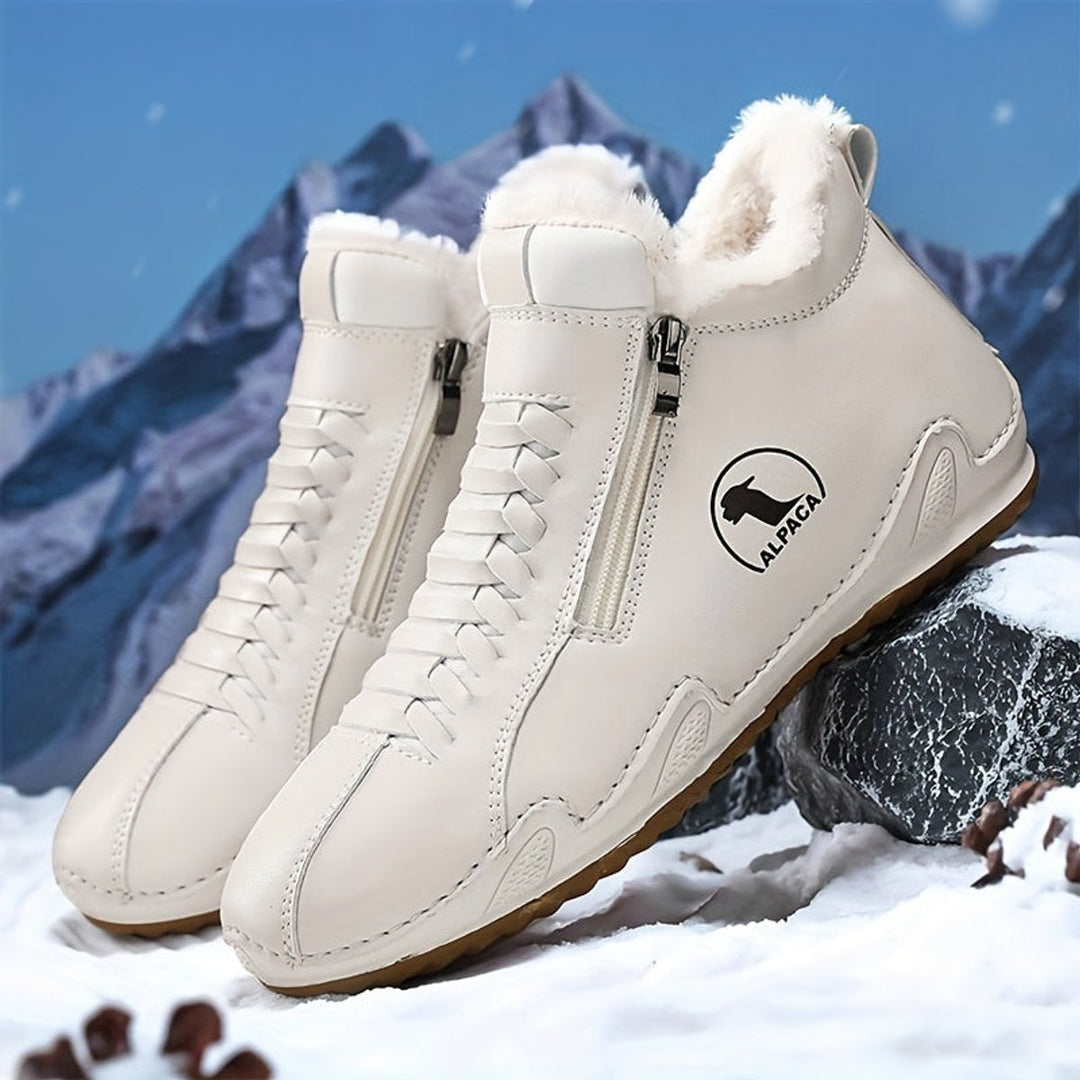 Willow — Women’s Faux-Fur Lined Wide-Fit Zip Winter Ankle Boots
