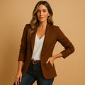 Clarissa — Slim-Fit Single-Button Blazer