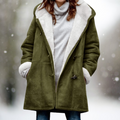 Gwendolen — Women’s Hooded Fleece-Lined Snow Coat