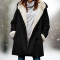 Gwendolen — Women’s Hooded Fleece-Lined Snow Coat