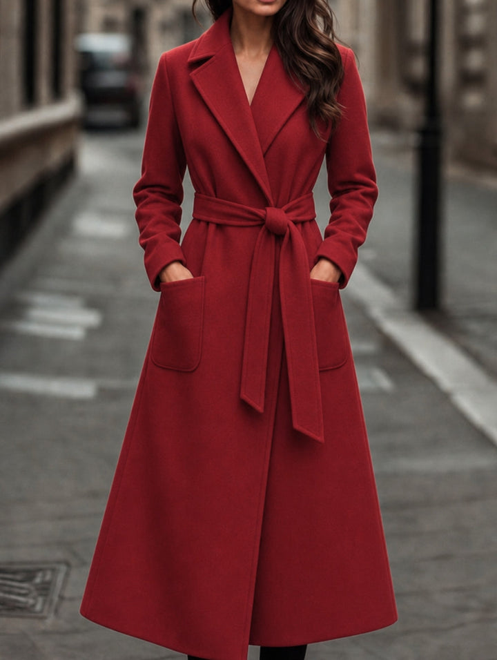 Quenby — Women’s Belted Full-Length Trench Coat