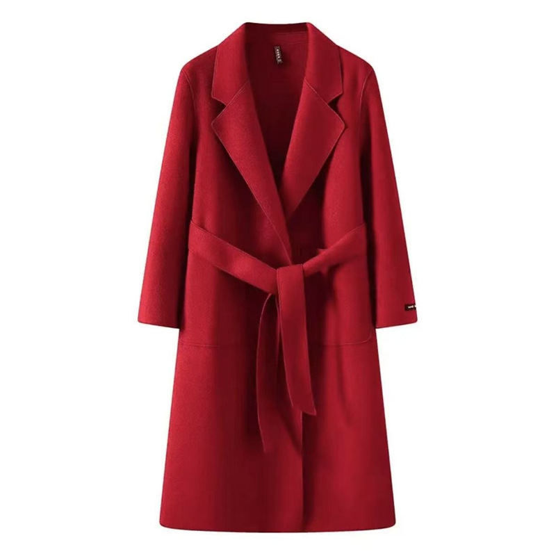 Quenby — Women’s Belted Full-Length Trench Coat