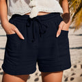 Demi — Drawstring Elastic-Waist Summer Shorts