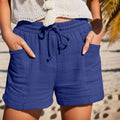 Demi — Drawstring Elastic-Waist Summer Shorts